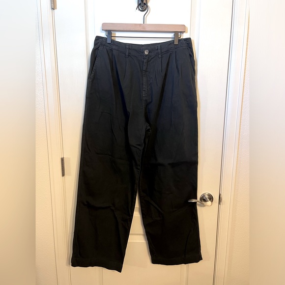 Free People Addy Chino Black Size 8 - Picture 2 of 7